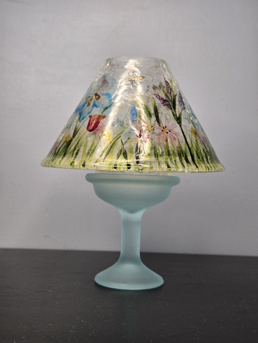 Poor Man's Fairy Lamp Frankenstein  Yankee Candle+Taiwan Base